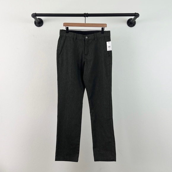NWT Volcom Mens Vmonty Pants In Charcoal Heather - Picture 4 of 8